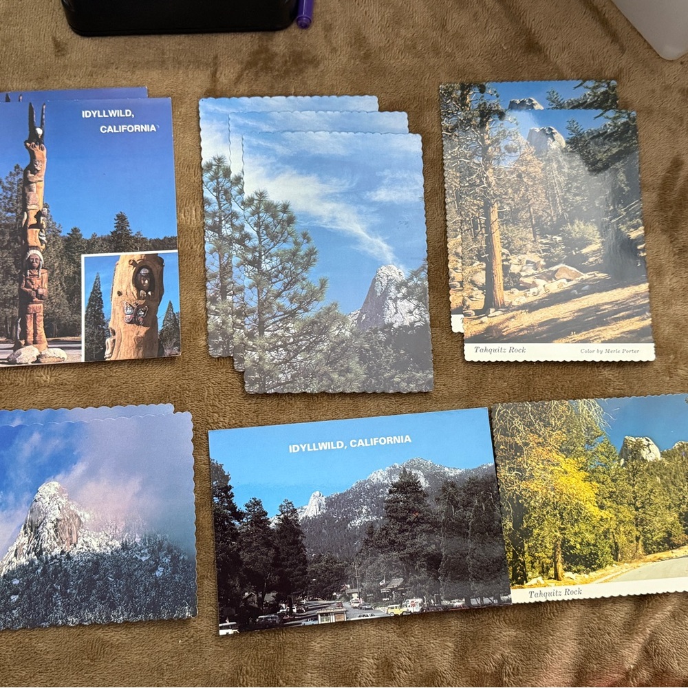 🚨 B3G1 - Idyllwild California Vintage Postcard Collection